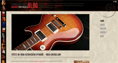 Desktop Screenshot of jurca-guitars.com